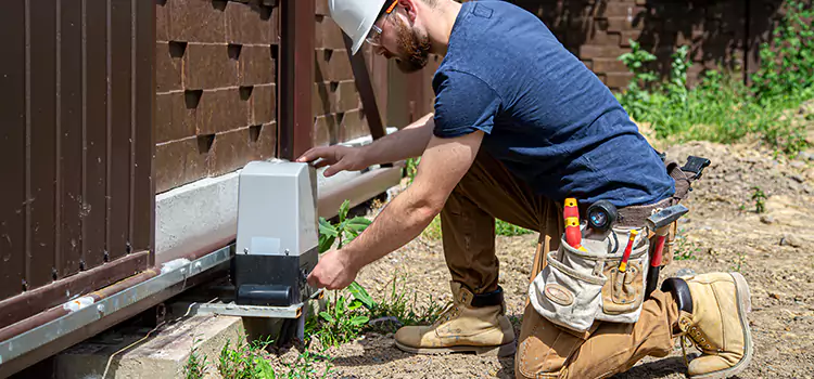 Electric Driveway Gate Installation Glen Ellyn